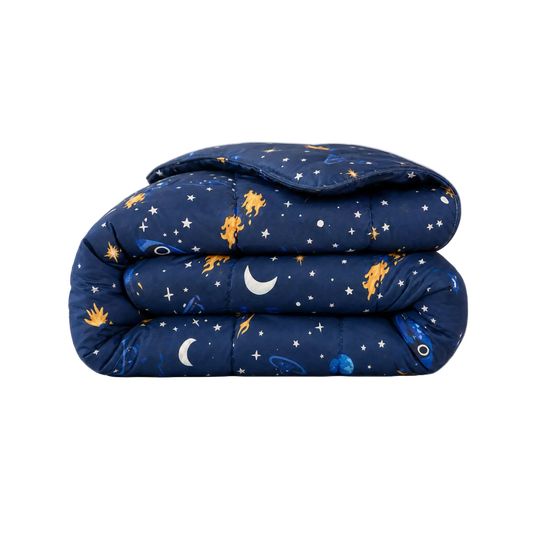 Zelesta Comfort Glow in the Dark Dekbed - Op Ruimtereis