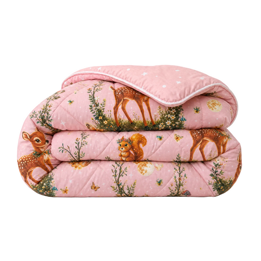Zelesta Comfort Glow in the Dark Dekbed - Vriendjes in het bos