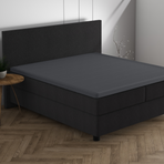 Zelesta Double Jersey Topper Fitted Sheet Anthracite image