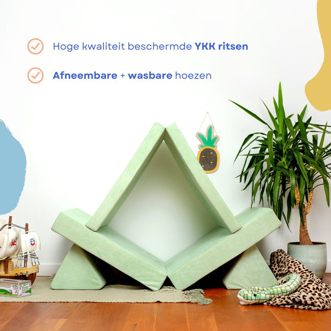 Zelesta Baaap - The Beloved Gaming Couch - Mint Breeze image