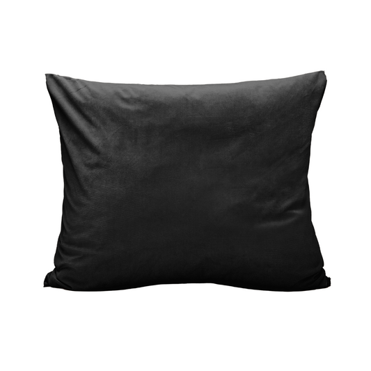 Zelesta Special Velvet Pillowcase Set Of 2 - Black