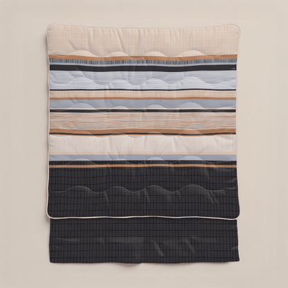 Zelesta Royalbed - Blue Stripes