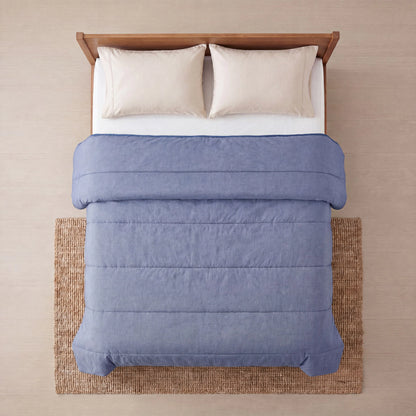 Zelesta Comfort Structur zomerdekbed Denim