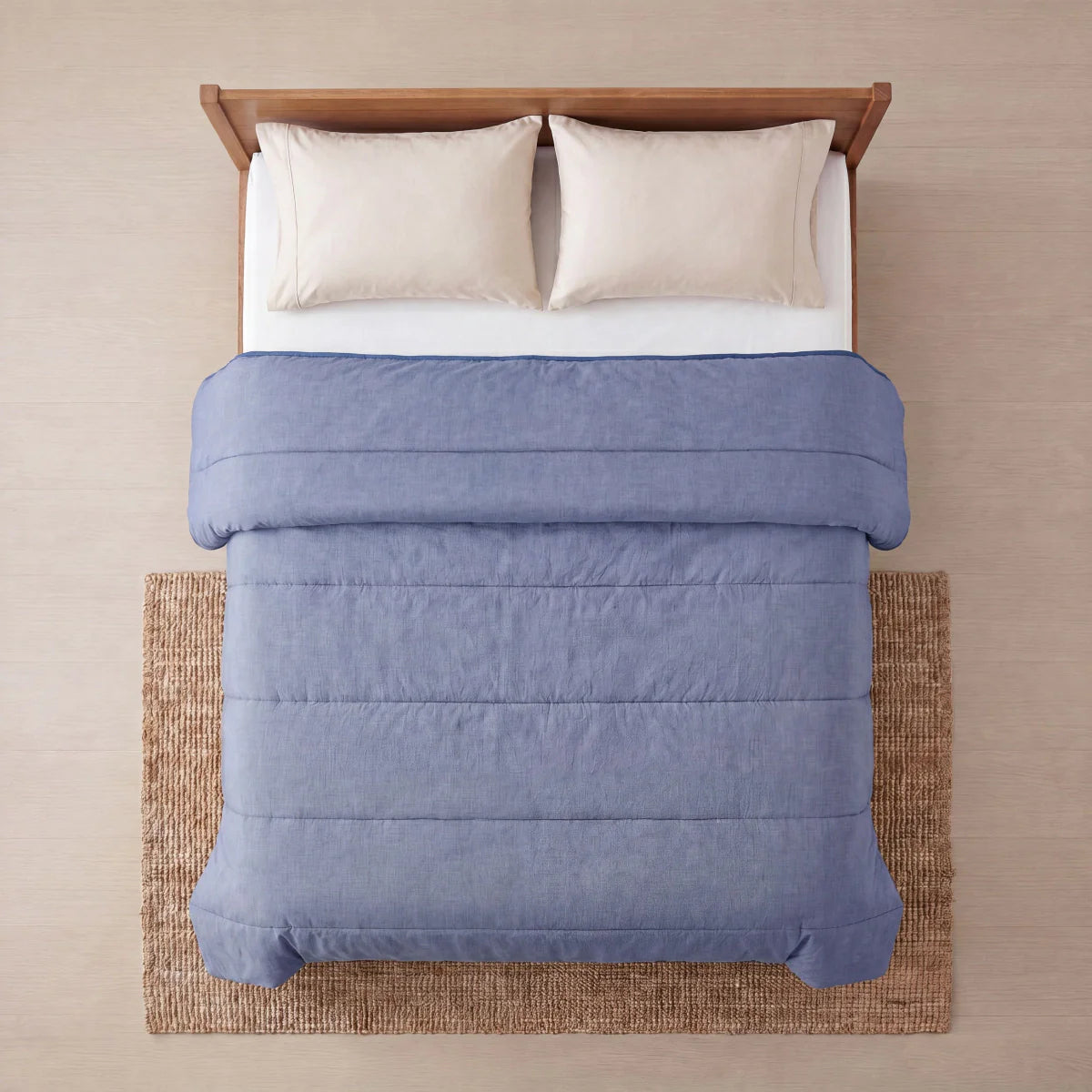 Zelesta Comfort Structure Summer Duvet - Denim