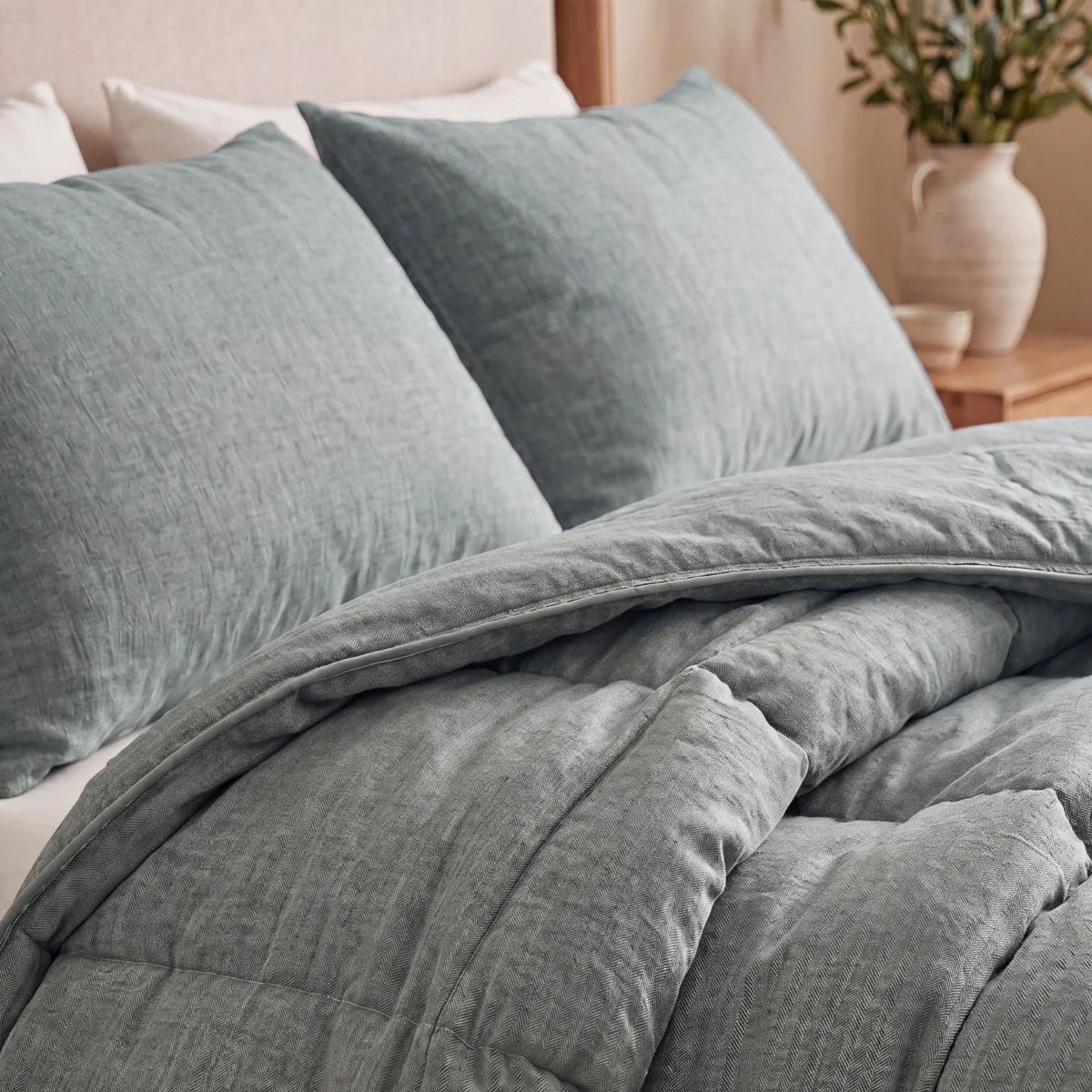 Zelesta Comfort Structuur Zomerdekbed - Groen