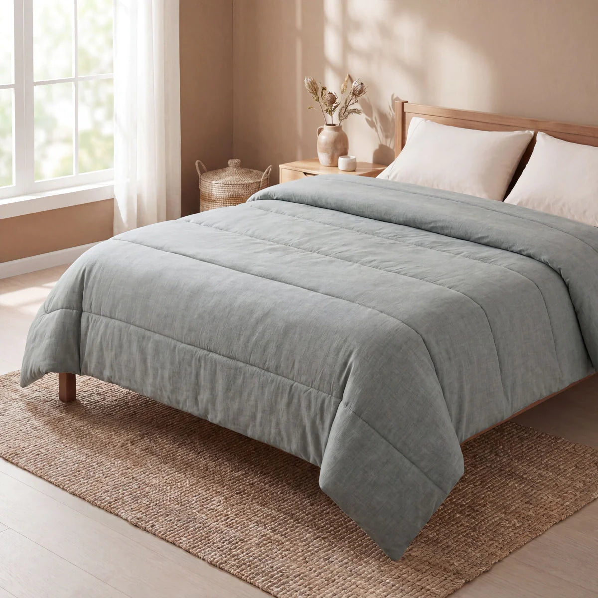 Zelesta Comfort Structuur Zomerdekbed - Groen