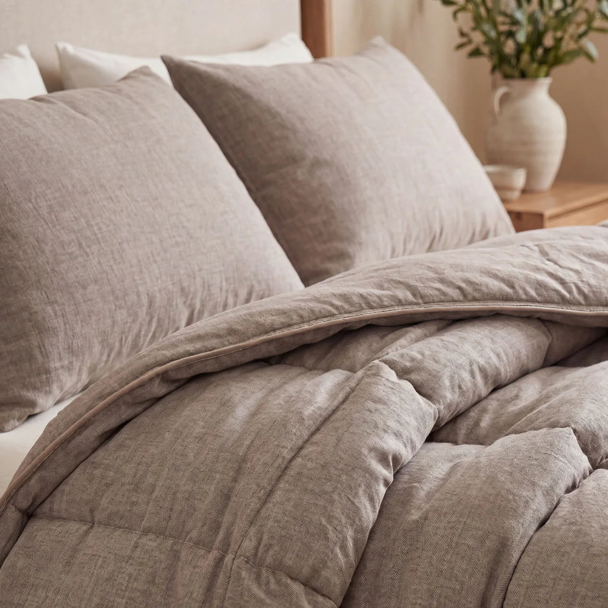Zelesta Comfort Structure Summer Duvet - Anthracite