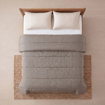 Zelesta Comfort Structur zomerdekbed Light Grey Antracite