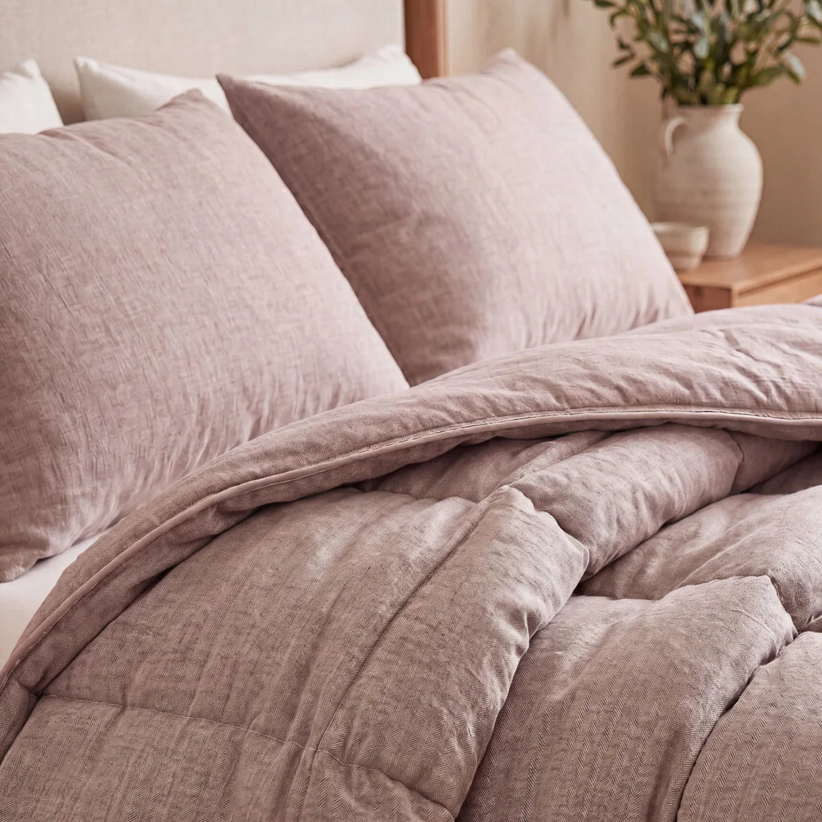 Zelesta Comfort Structure Summer Duvet - Taupe