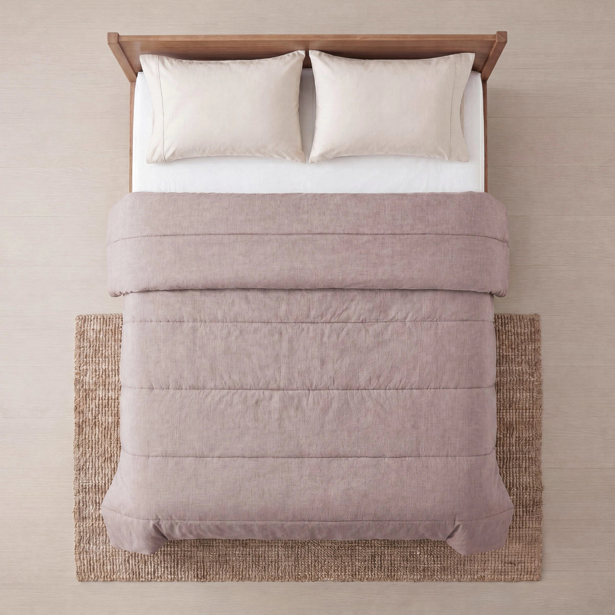 Zelesta Comfort Structur zomerdekbed Taupe