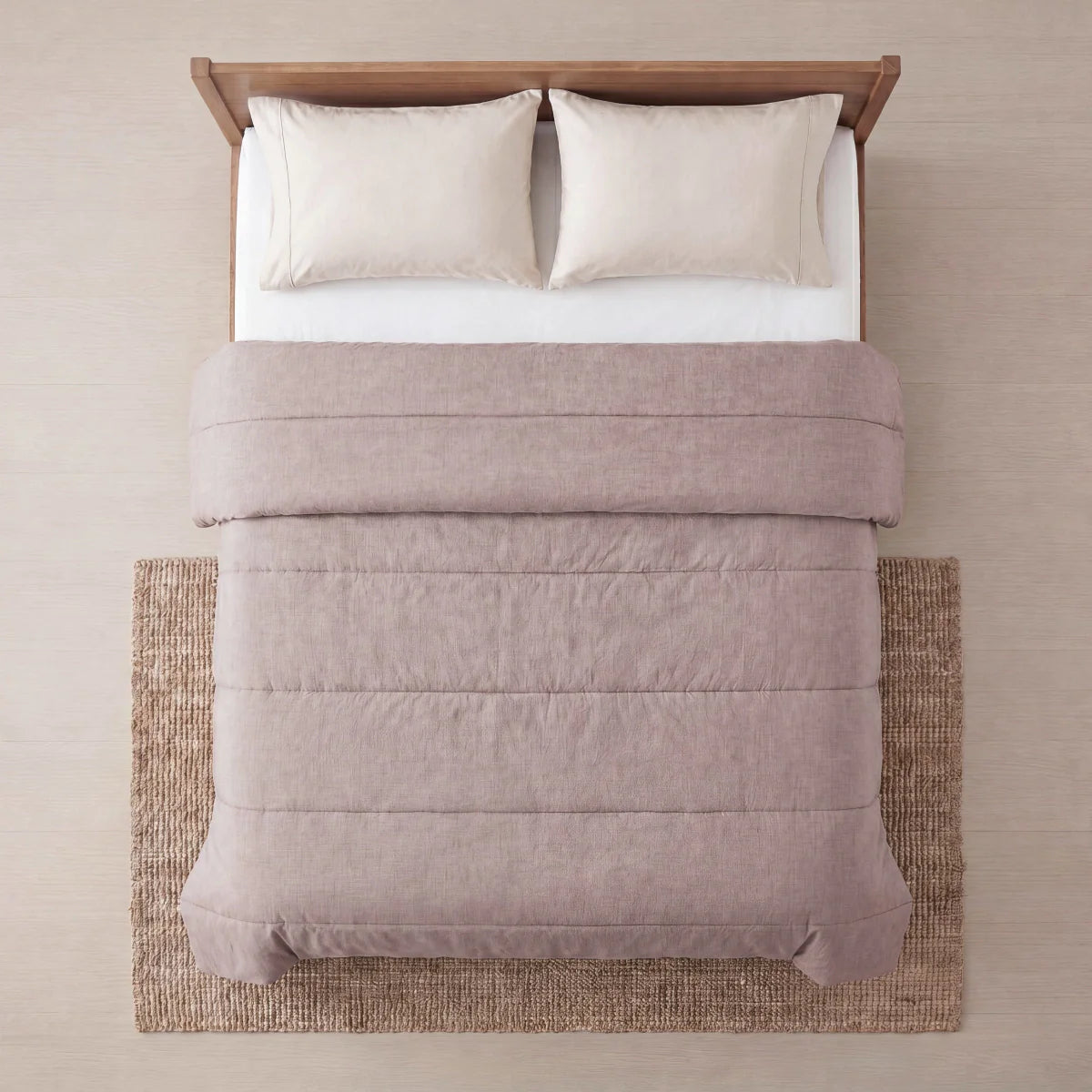 Zelesta Comfort Structure Summer Duvet - Taupe