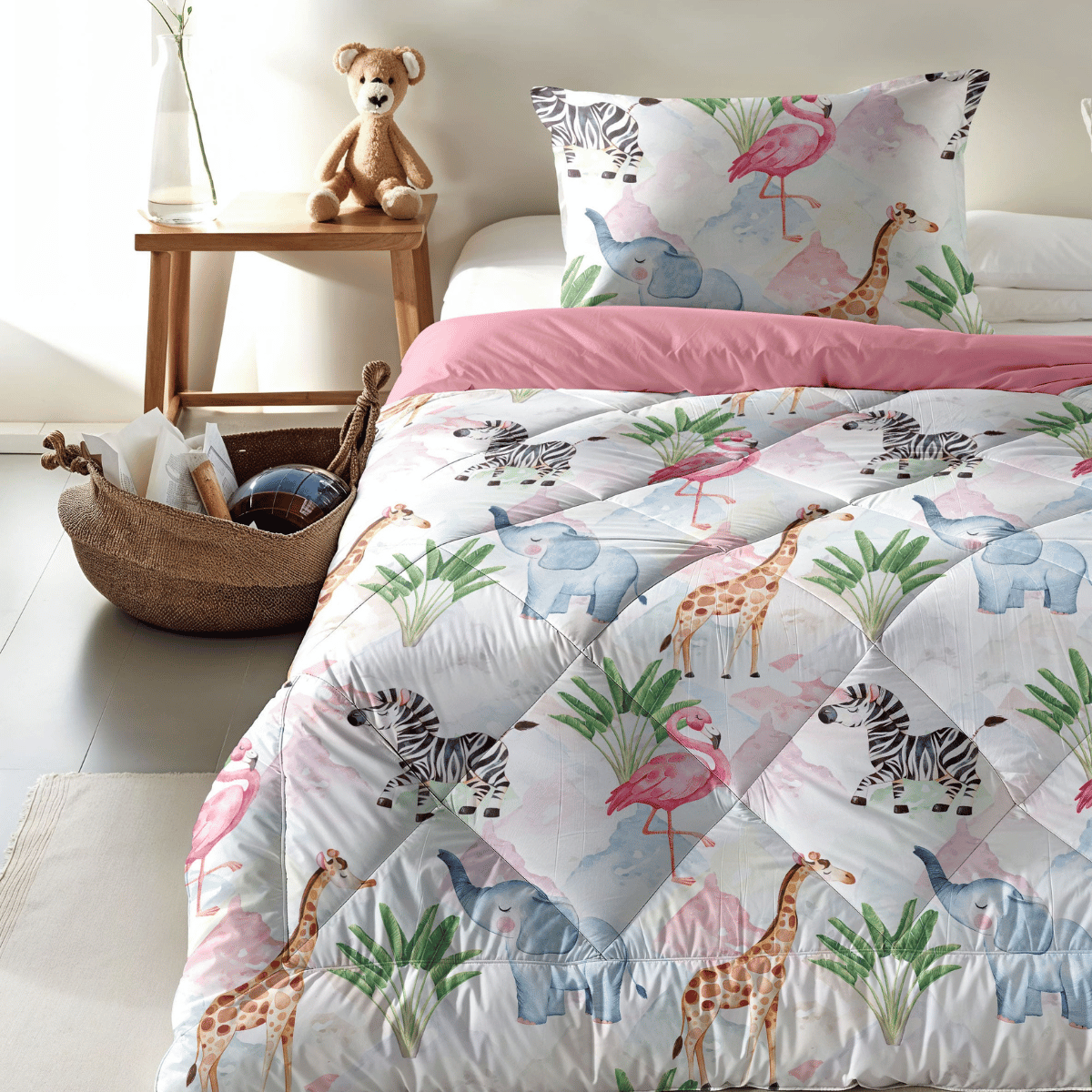 Zelesta Comfort Kids Duvet - Colorful Animals