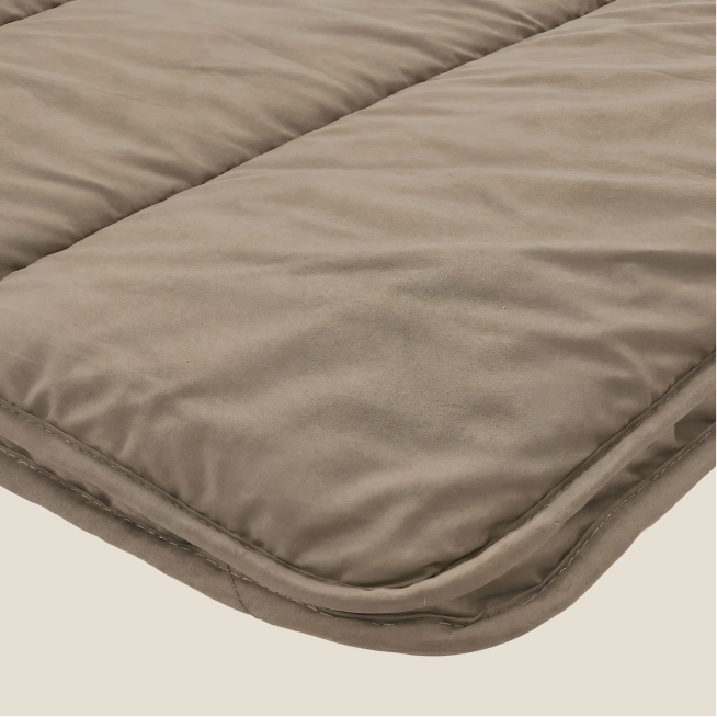 Zelesta Comfort Uni Zomerdekbed - Natuurlijk Taupe