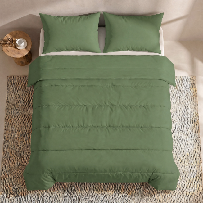 Zelesta Comfort Uni Summer Duvet - Sage Green
