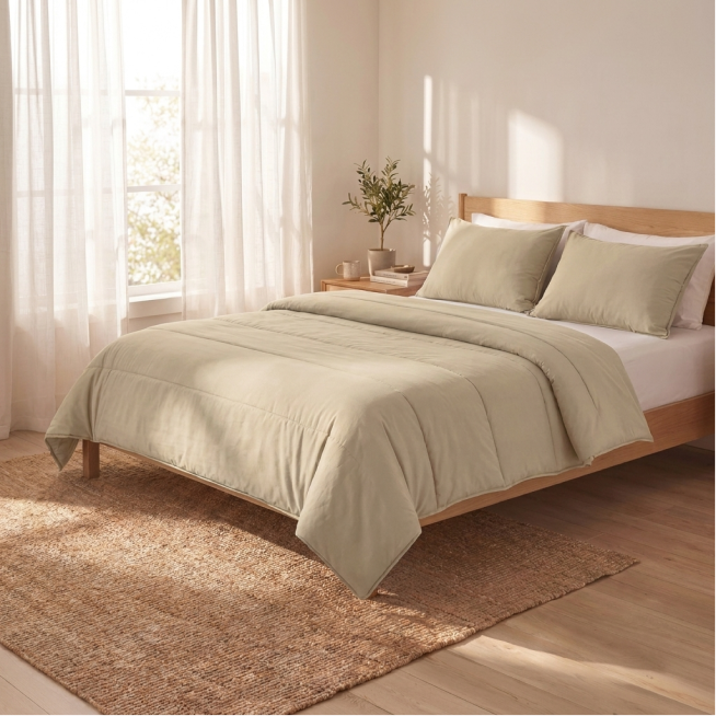 Zelesta Comfort Uni Summer Duvet - Warm Sand
