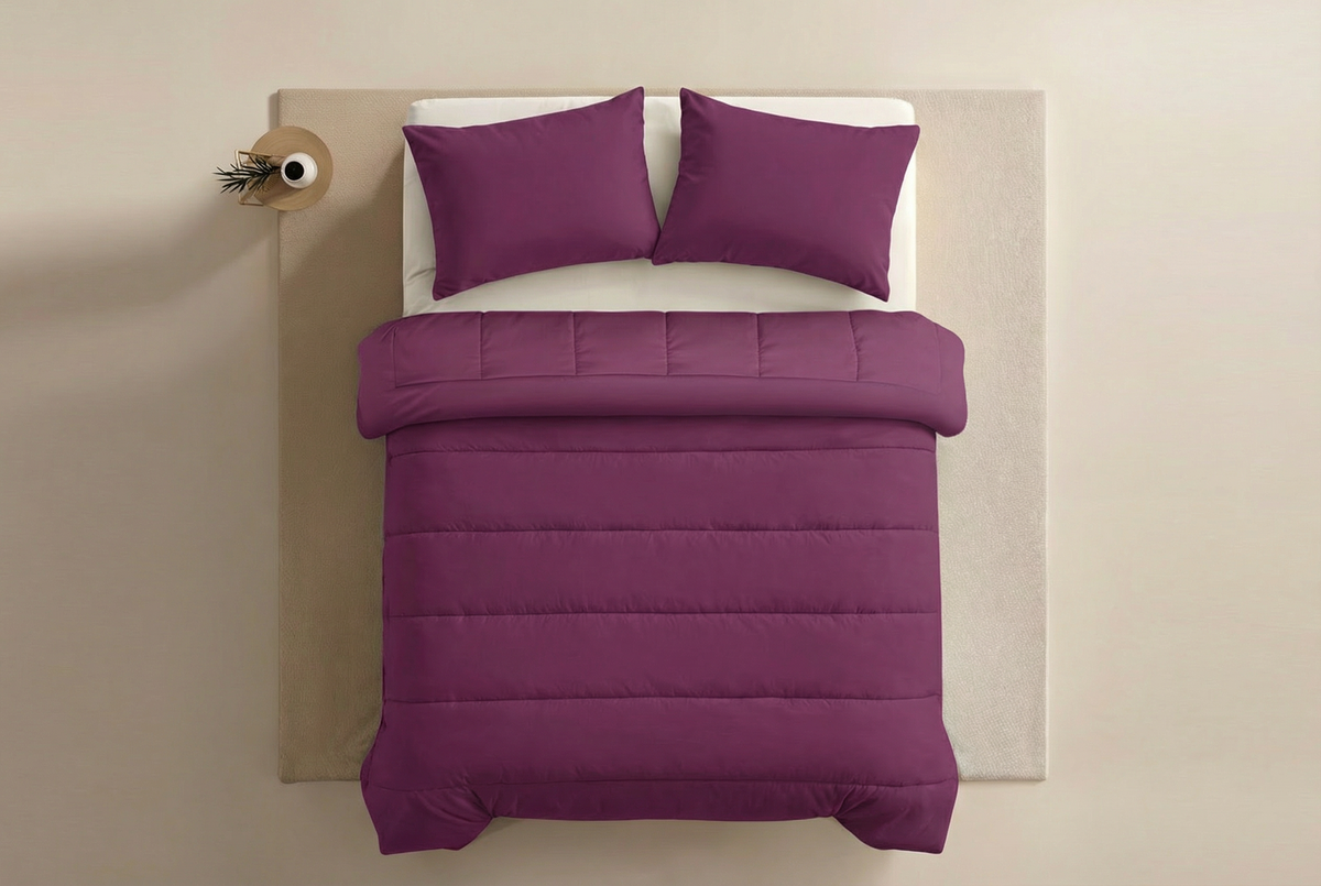 Zelesta Comfort Uni 4-seizoenen dekbed - Bordeaux