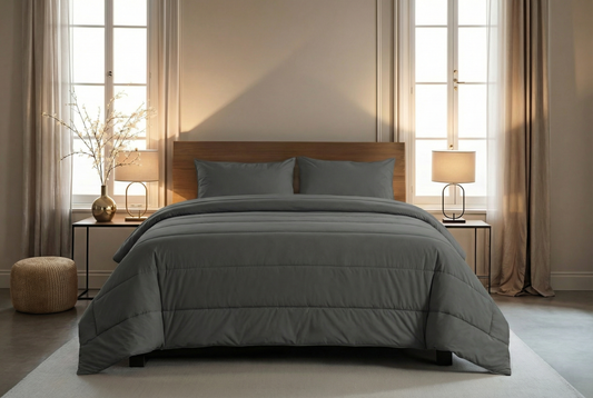 Zelesta Comfort Uni 4-seizoenen dekbed - Antraciet