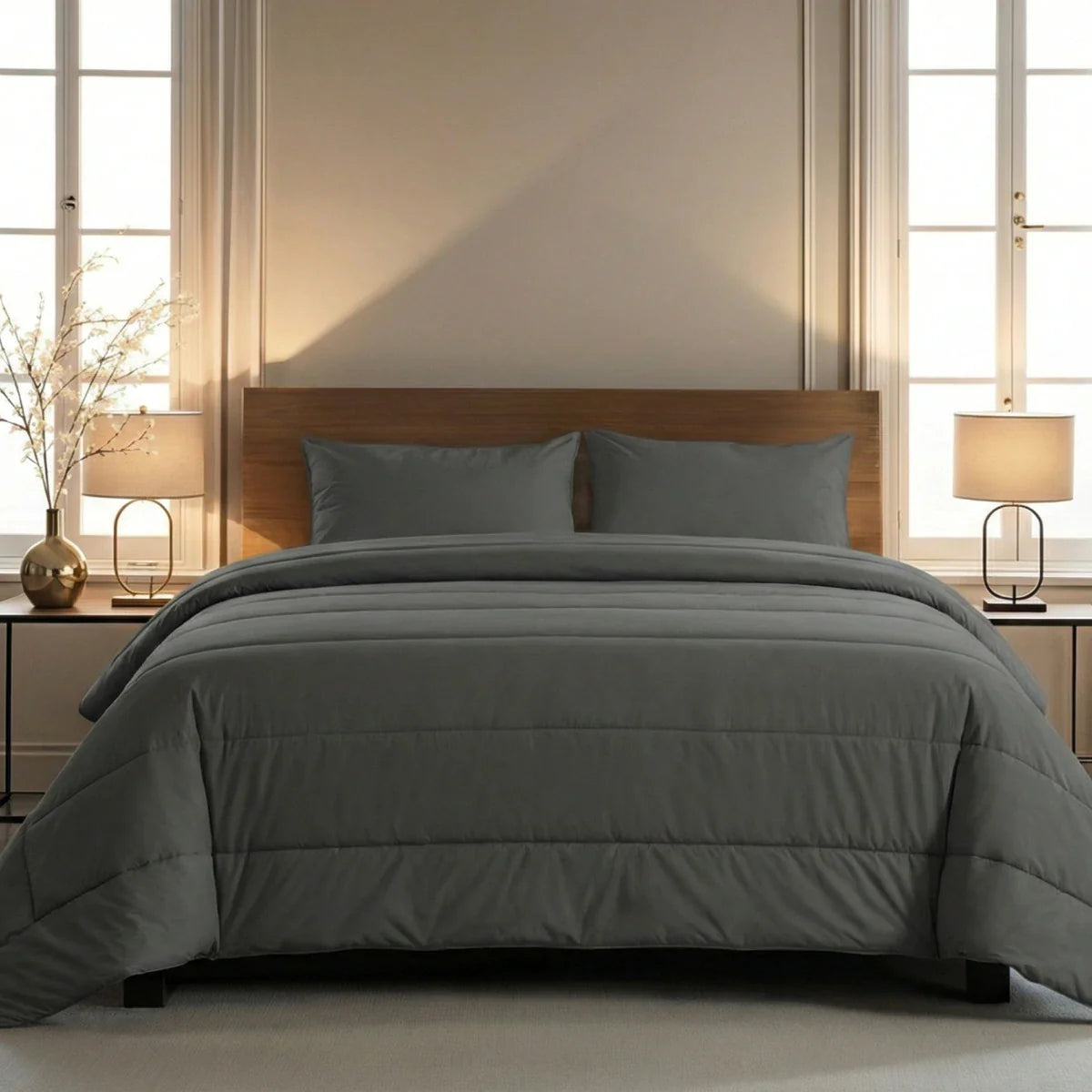 Zelesta Comfort Uni Duvet - Anthracite
