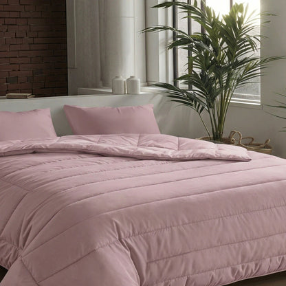Zelesta Comfort Uni Zomerdekbed - Oudroze