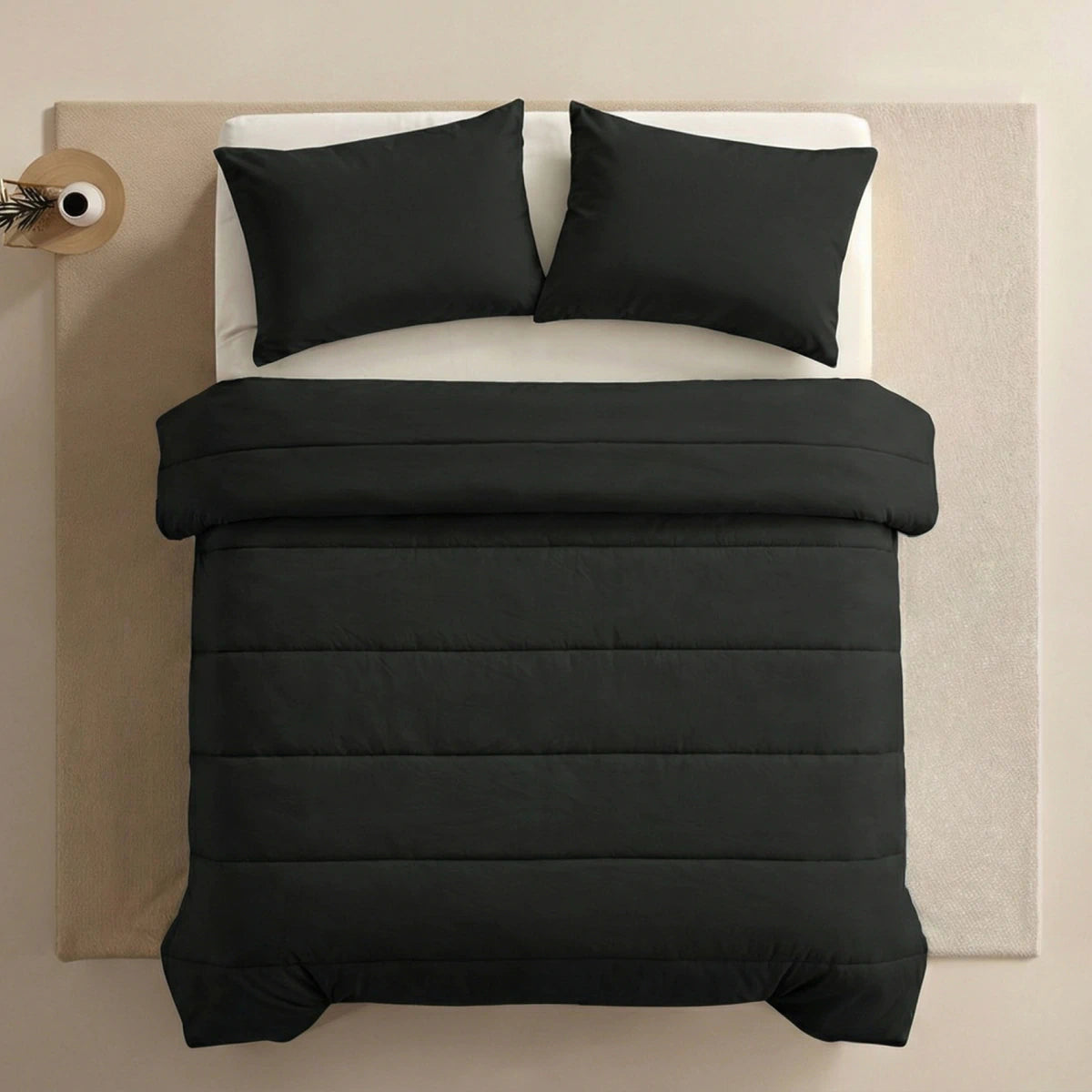 Zelesta Comfort Uni Zomerdekbed - Zwart