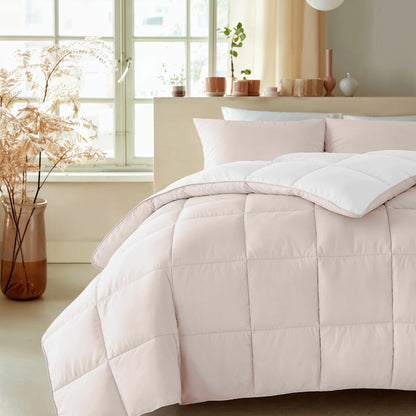 Zelesta Deluxe Duo Percale Katoen Zomerdekbed - Zijde & Crème
