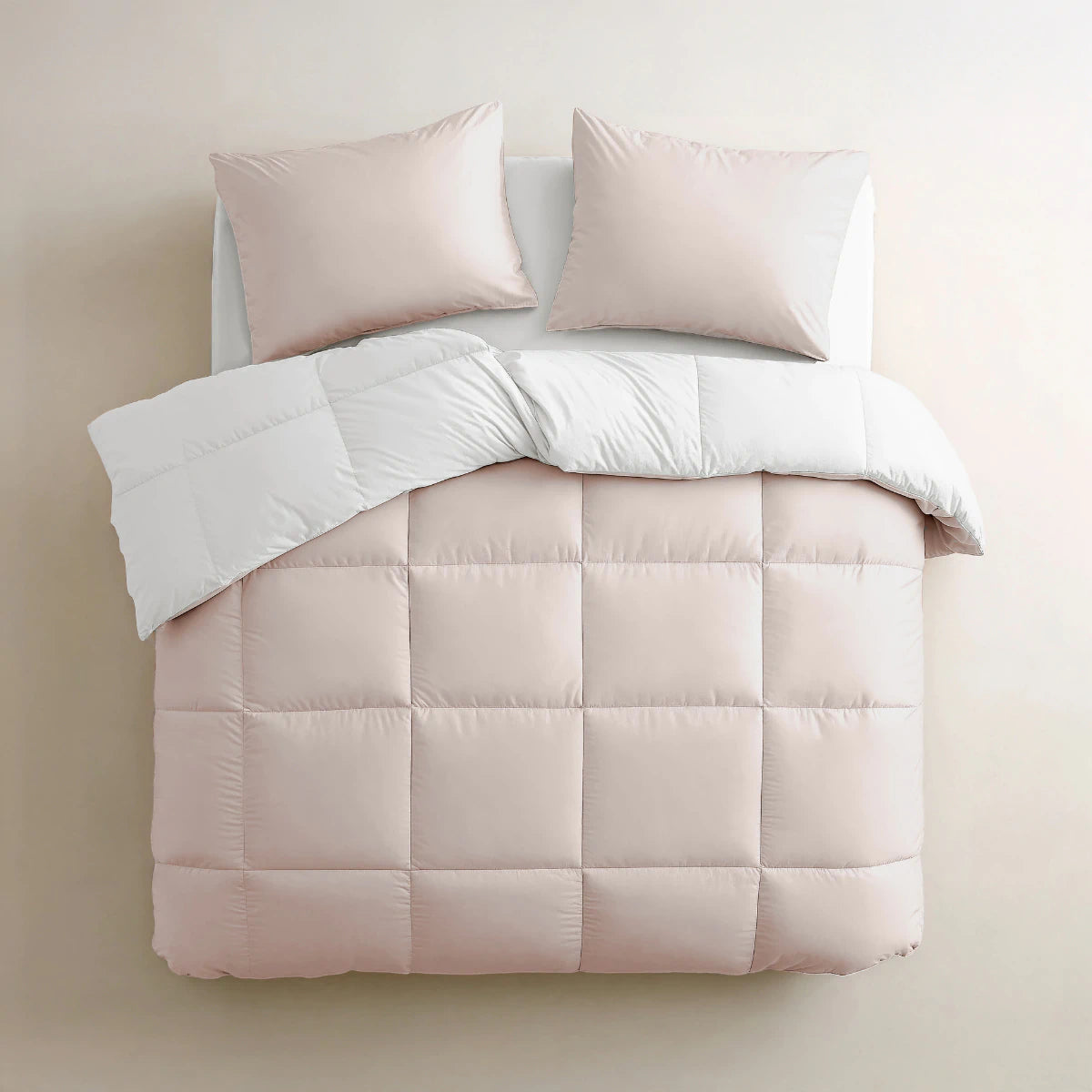 Zelesta Deluxe Duo Percale Katoen Zomerdekbed - Zijde & Crème