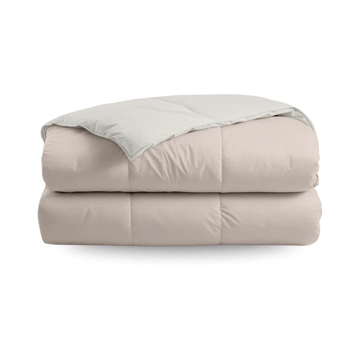 Zelesta Deluxe Duo Percale Katoen Zomerdekbed - Zijde & Crème