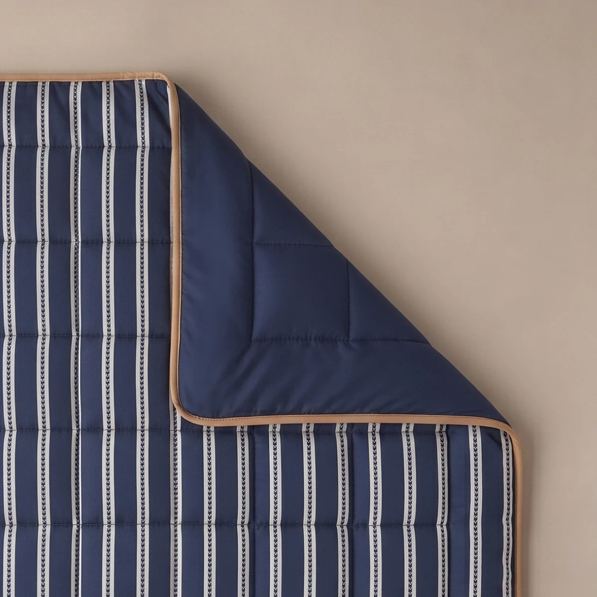 Zelesta Deluxe Design Satin Cotton - Blue Stripes