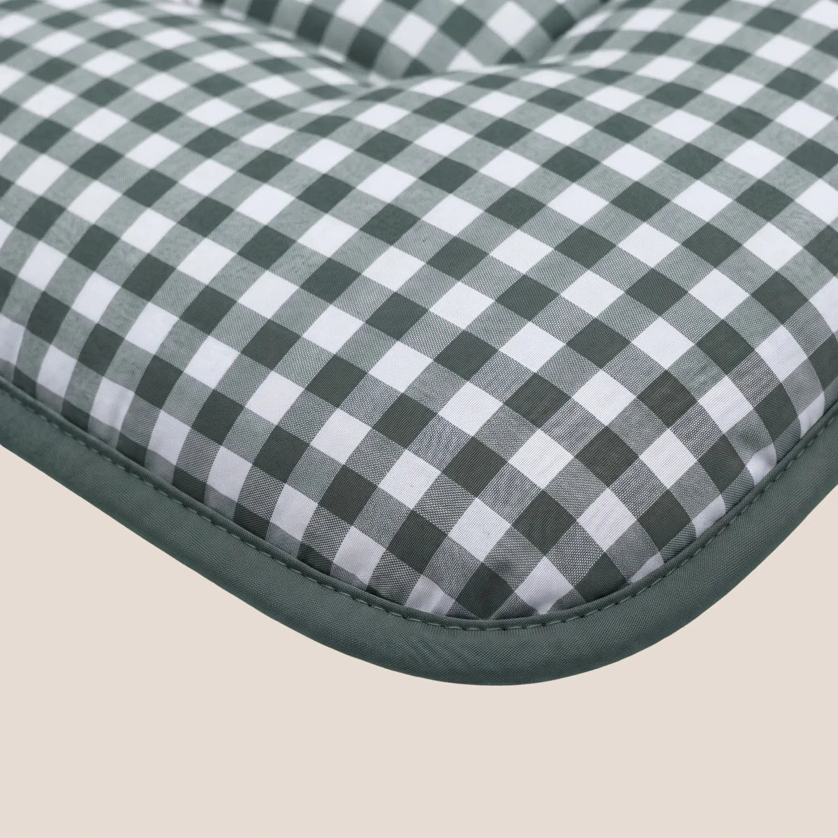 Zelesta Deluxe Design Satin Cotton - Green Check