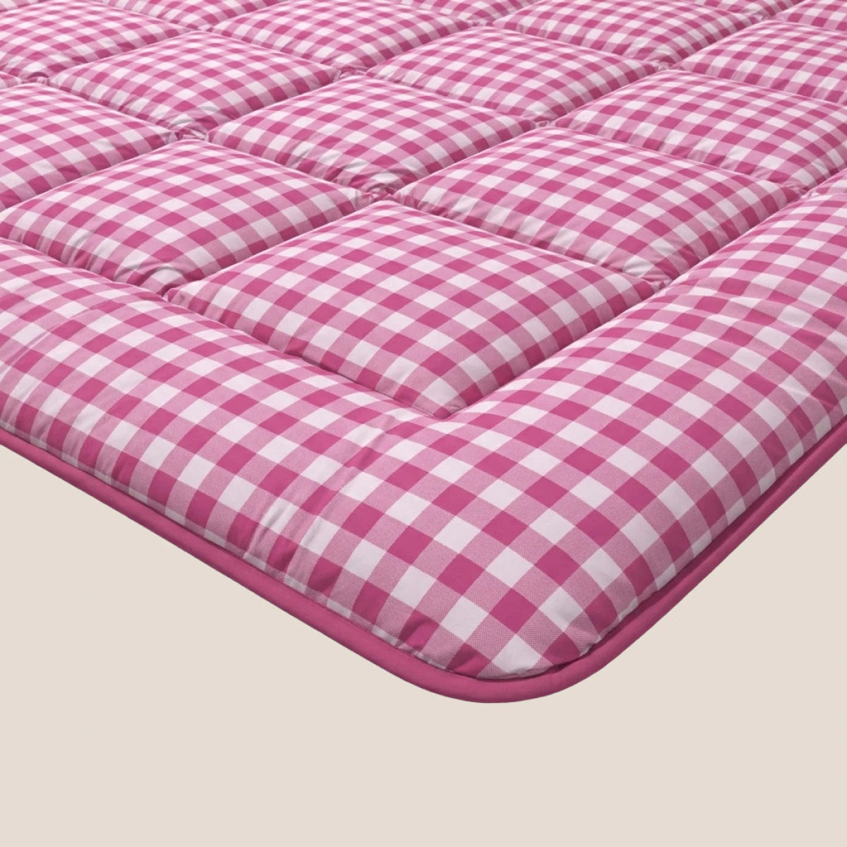 Zelesta Deluxe Design Satin Cotton - Pink Check