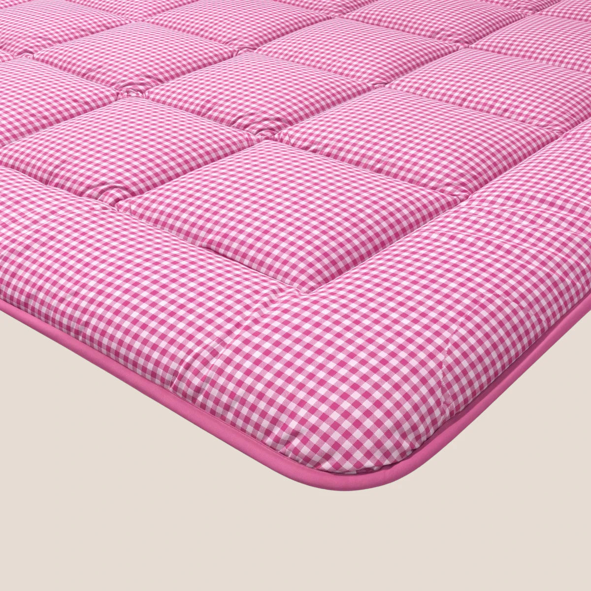 Zelesta Deluxe Design Satin Cotton - Pink Check