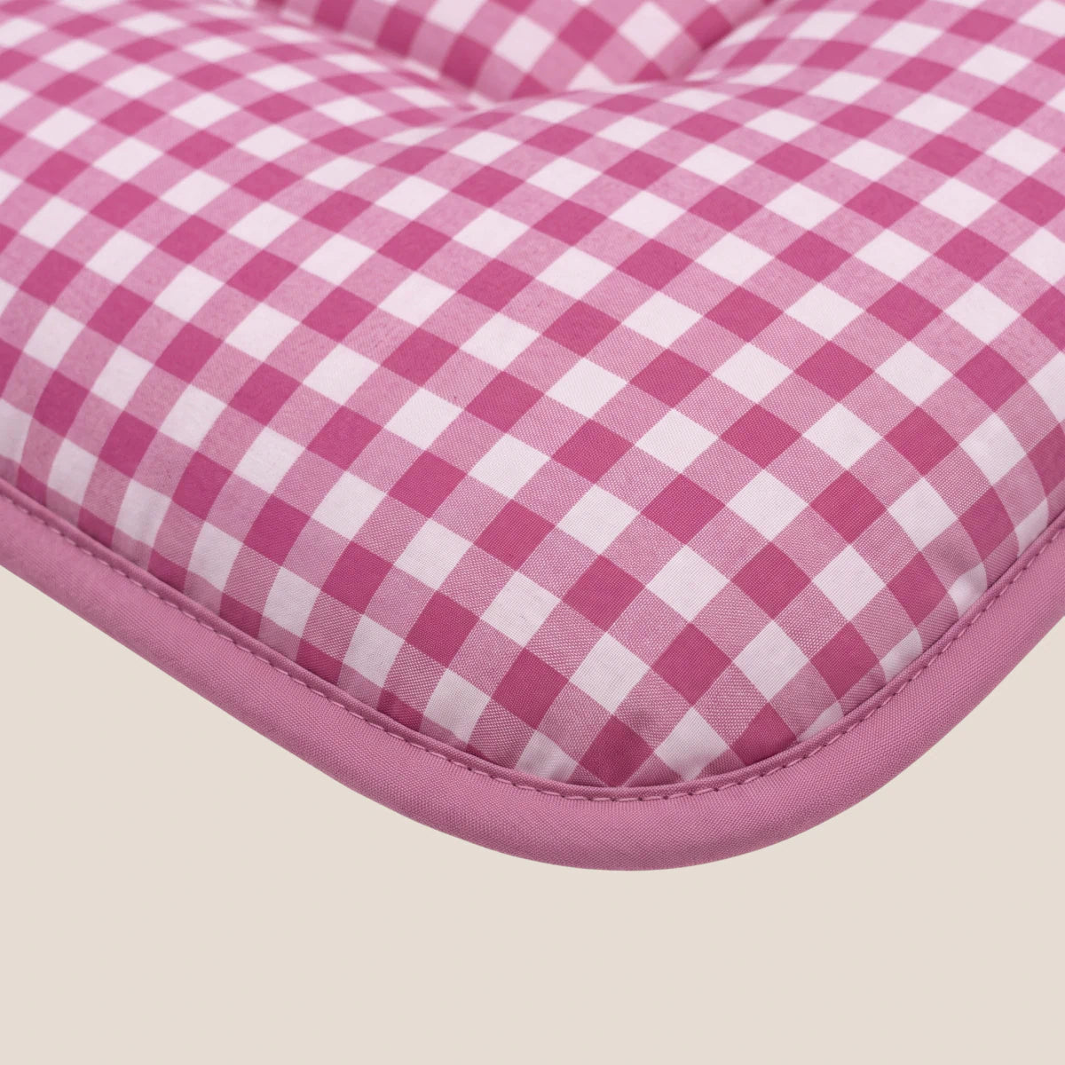 Zelesta Deluxe Design Satin Cotton - Pink Check