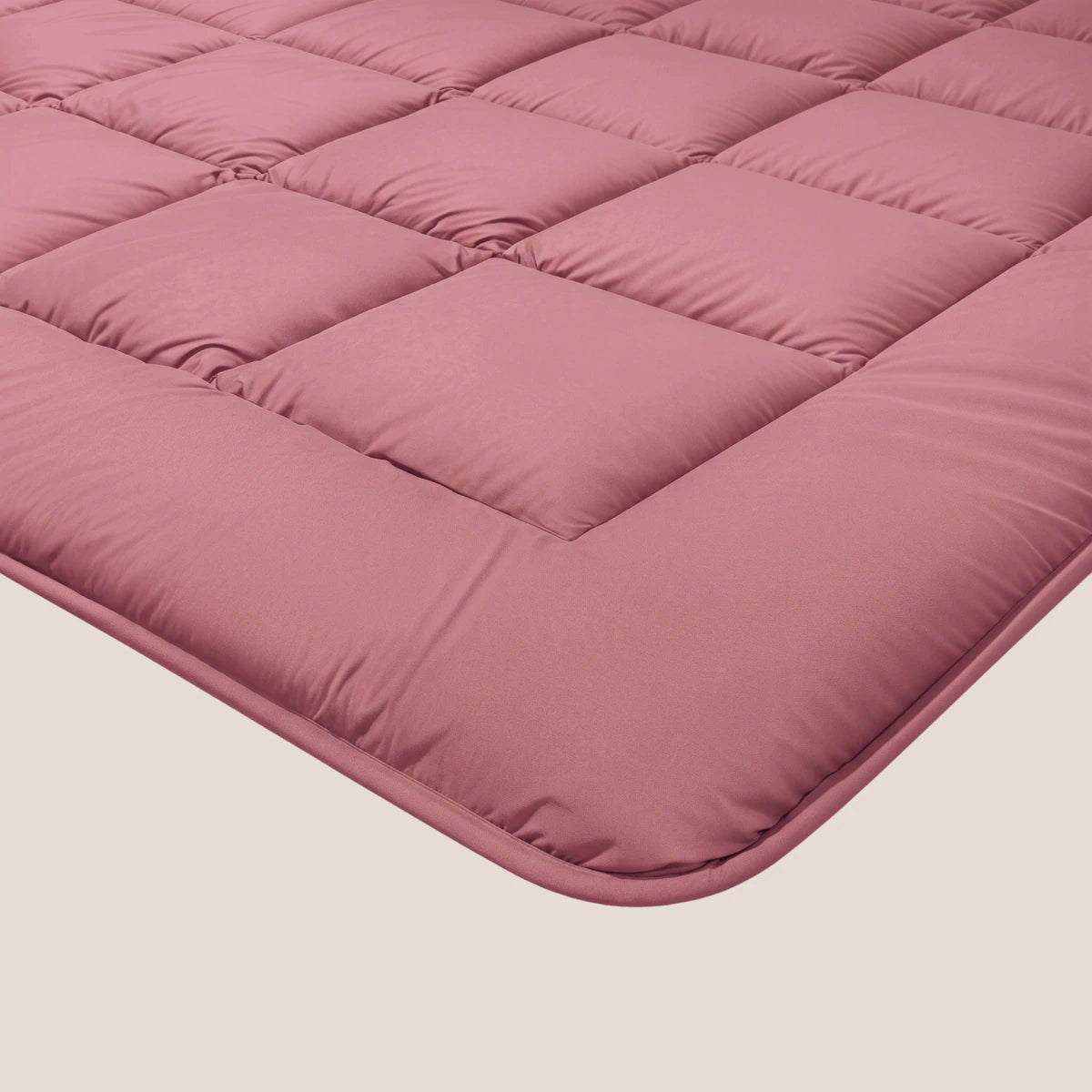 Zelesta Deluxe Design Satin Cotton - Pink Multicolor Leaves