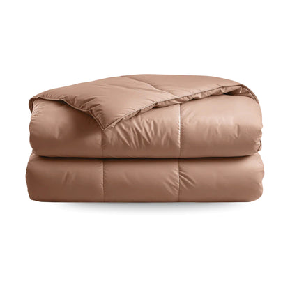 Zelesta Deluxe Uni Satijnkatoen Zomerdekbed - Aarderood