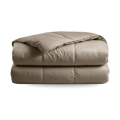 Zelesta Deluxe Uni Satijnkatoen Zomerdekbed - Walnootbruin