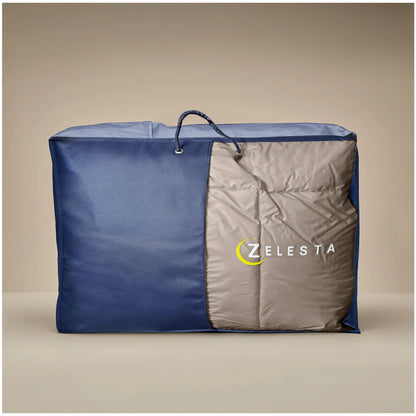 Zelesta Deluxe Uni Satijnkatoen Zomerdekbed - Walnootbruin