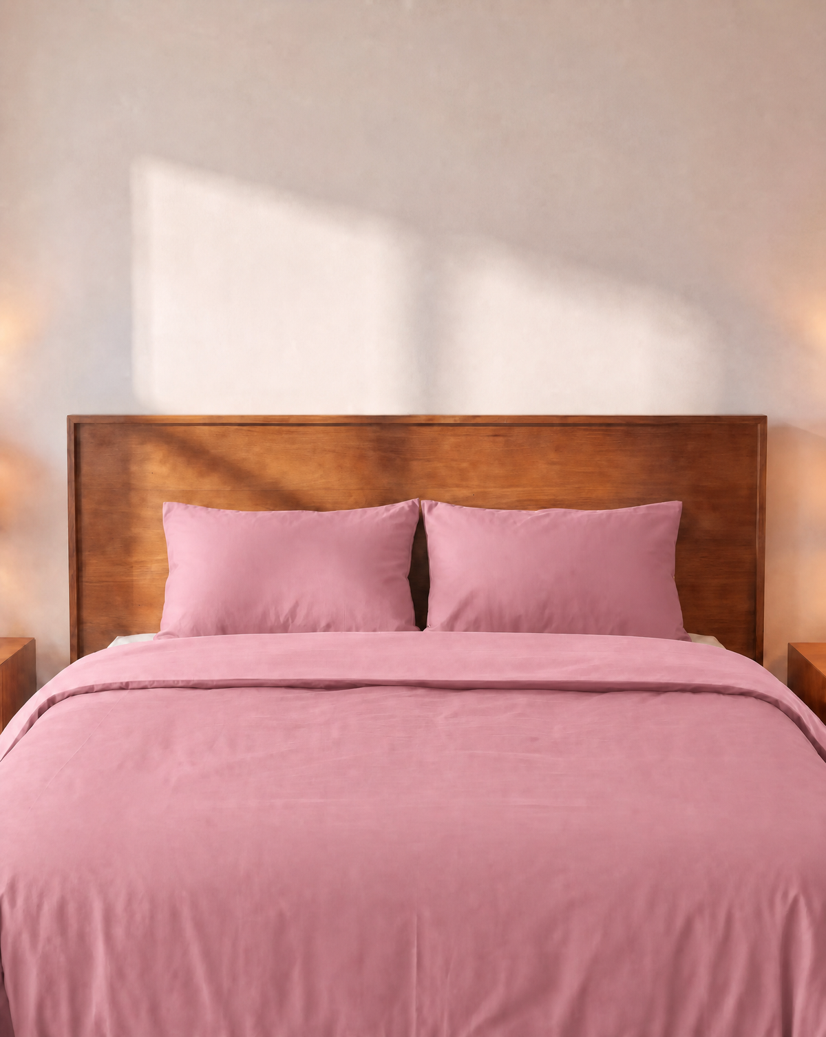 Zelesta Comfort Uni Naadloos Dekbed - Oudroze