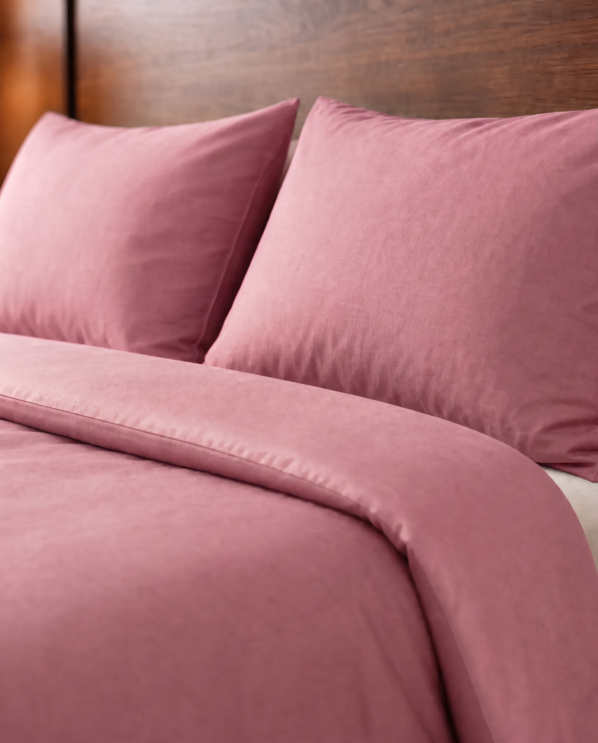 Zelesta Comfort Uni Naadloos Dekbed - Oudroze