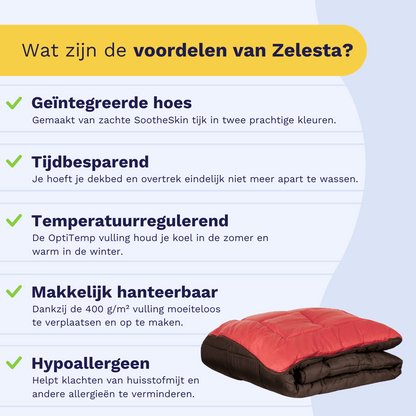 Zelesta Easybed - Chocolade & Koraal