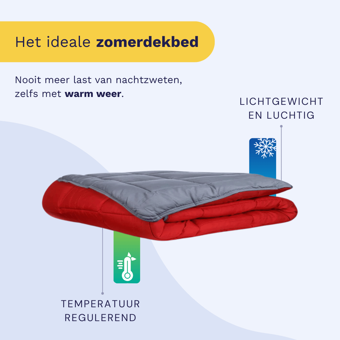 Zelesta Easybed Light - Antraciet & Rood