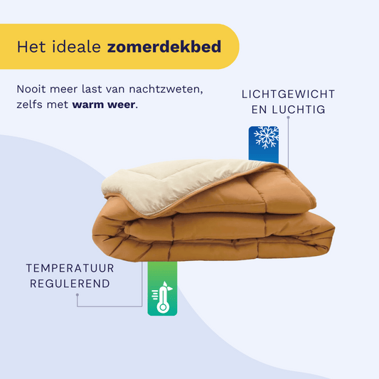 Zelesta Easybed Light - Bronsbruin & Linnen