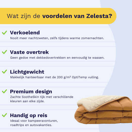 Zelesta Easybed Light - Bronsbruin & Linnen
