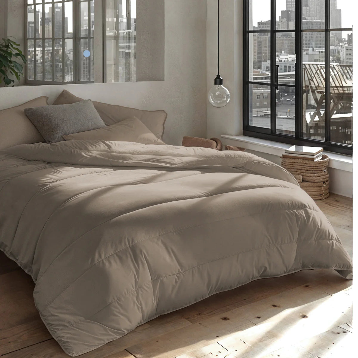 Zelesta Everyday Uni Duvet - Soft Brown