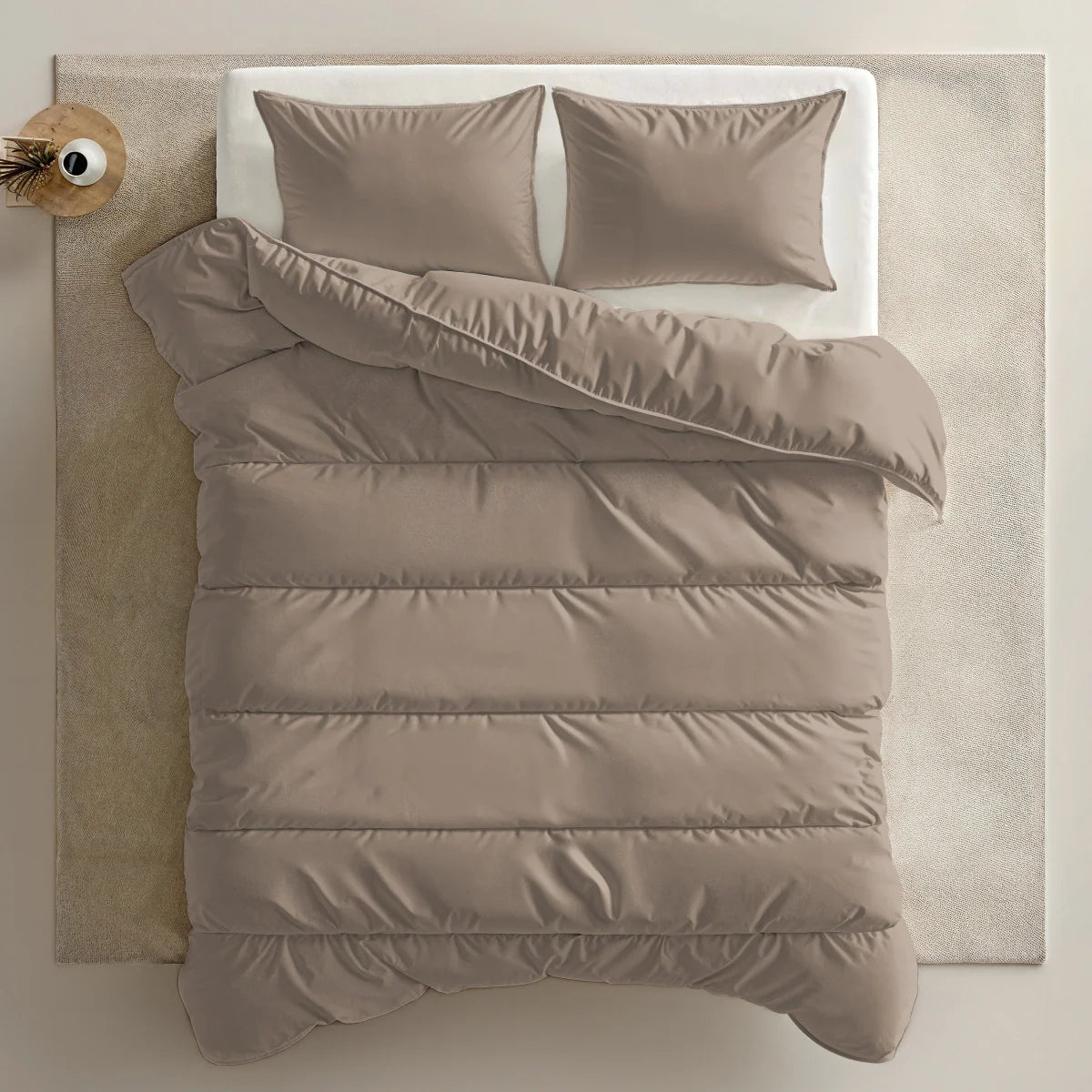 Zelesta Everyday Uni Duvet - Soft Brown