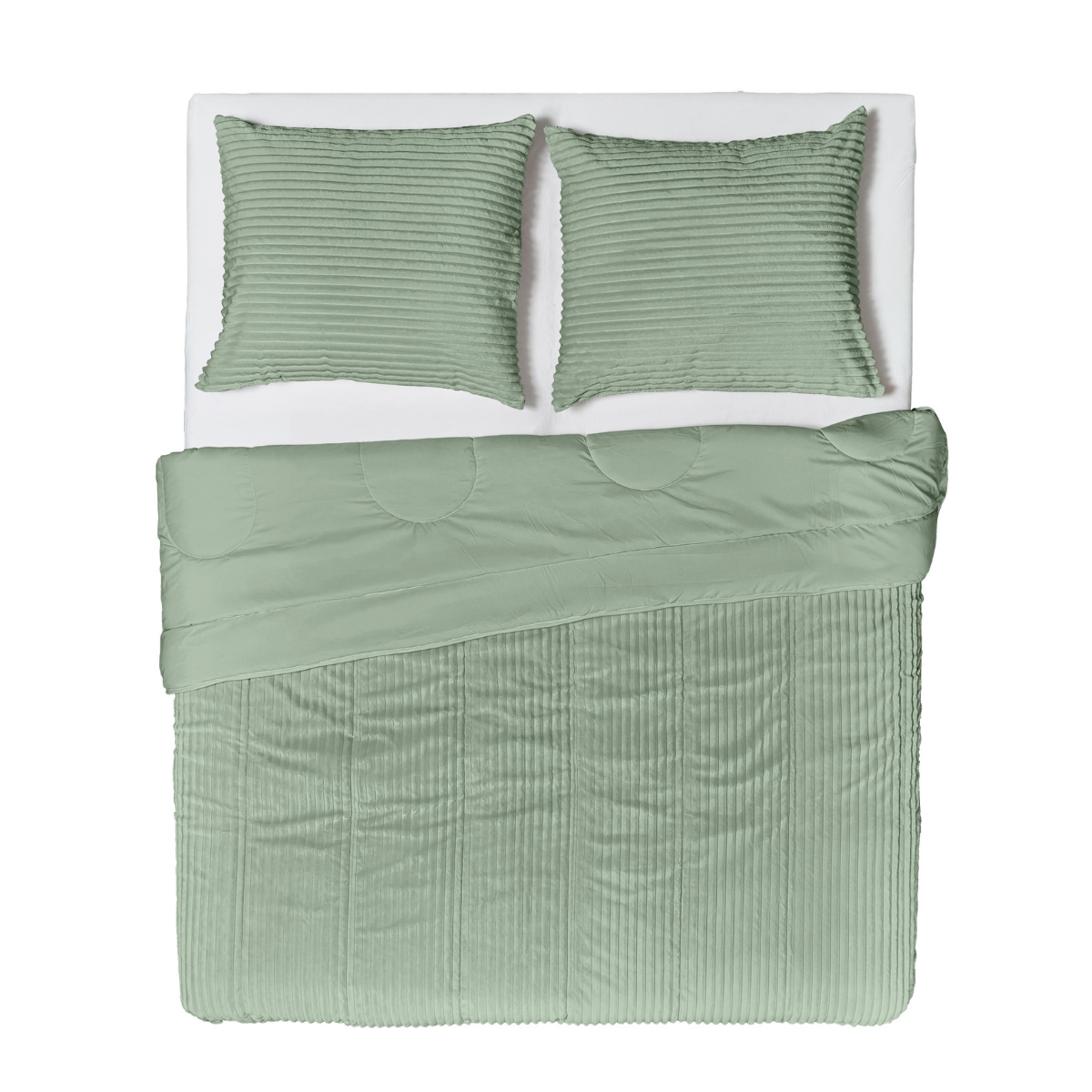 Zelesta Special Teddy Groove Duvet - Green