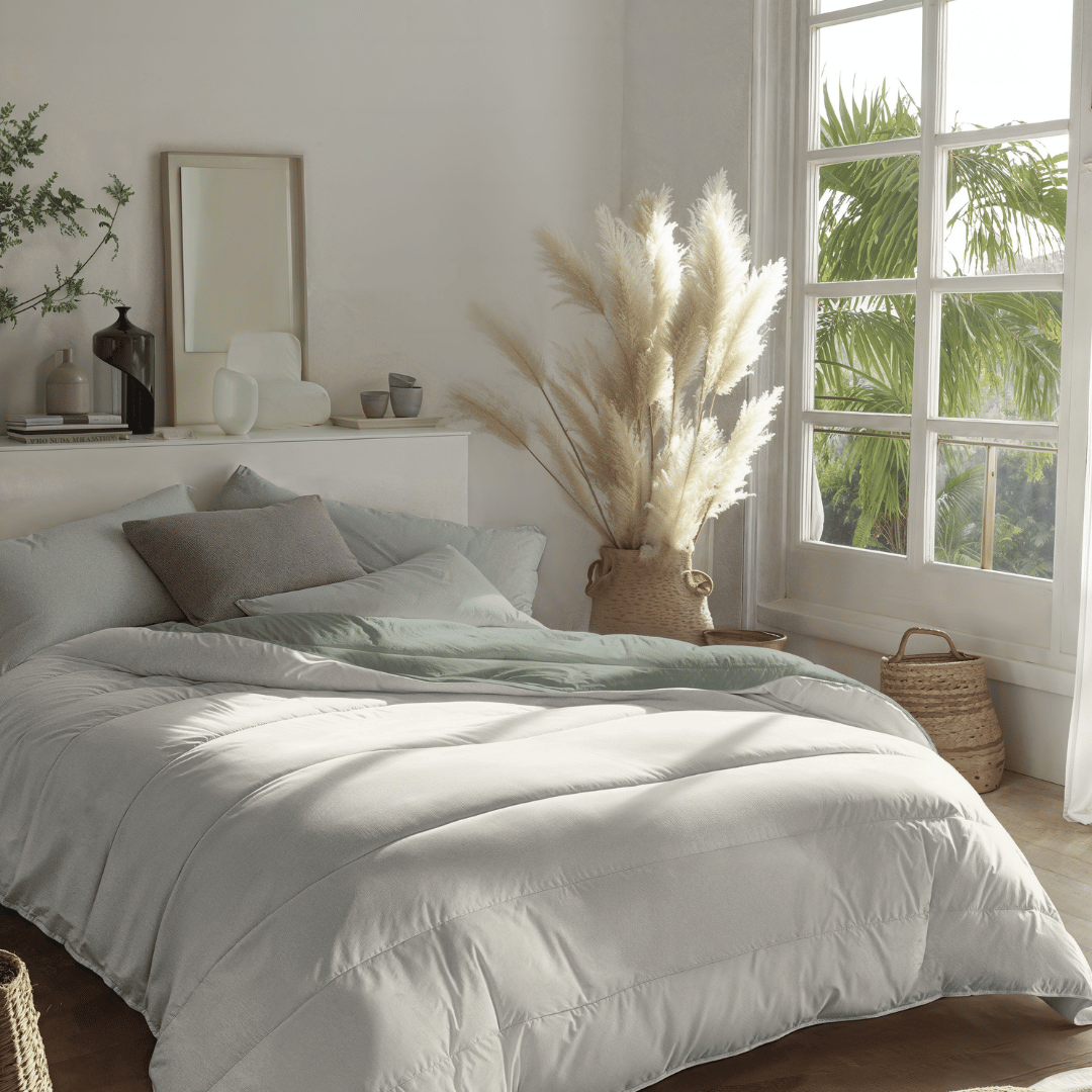 Zelesta Royalbed Light - Green & Cream