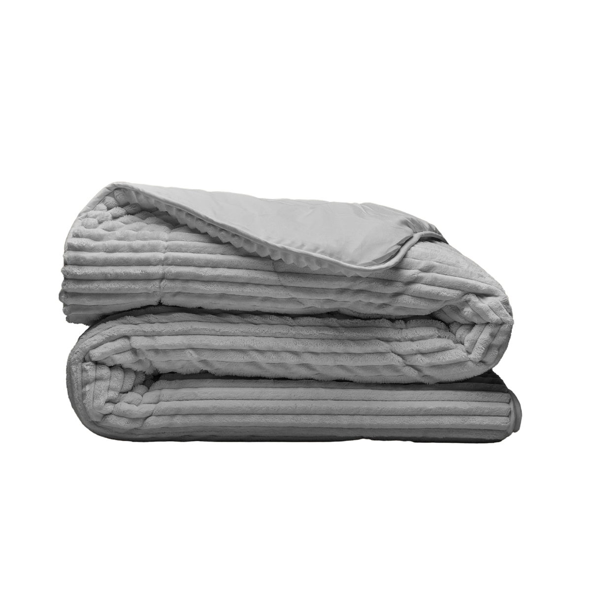 Zelesta Special Teddy Groove Duvet - Grey