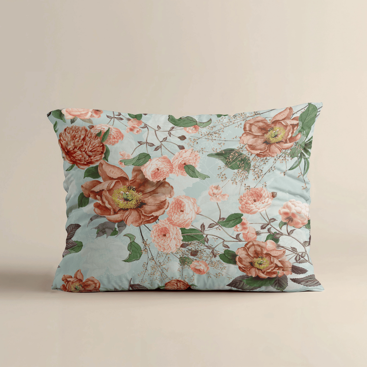 Zelesta Comfort Design Kussenslopen Set Van 2 - Happy Flower