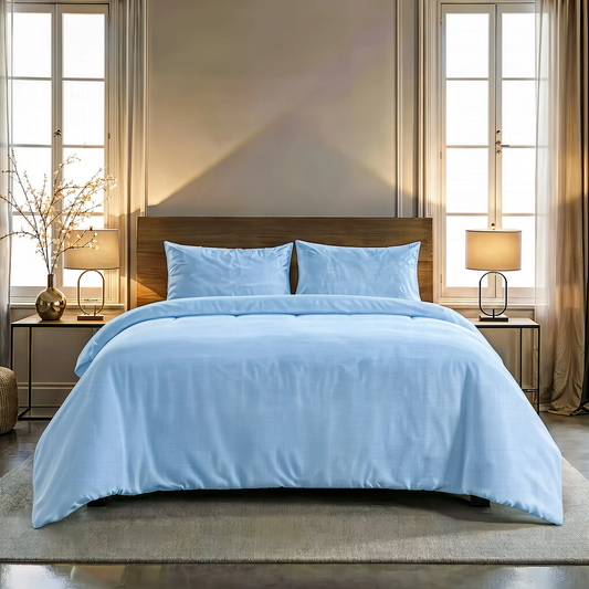 Zelesta Comfort Uni Seamless Duvet - Ice Blue