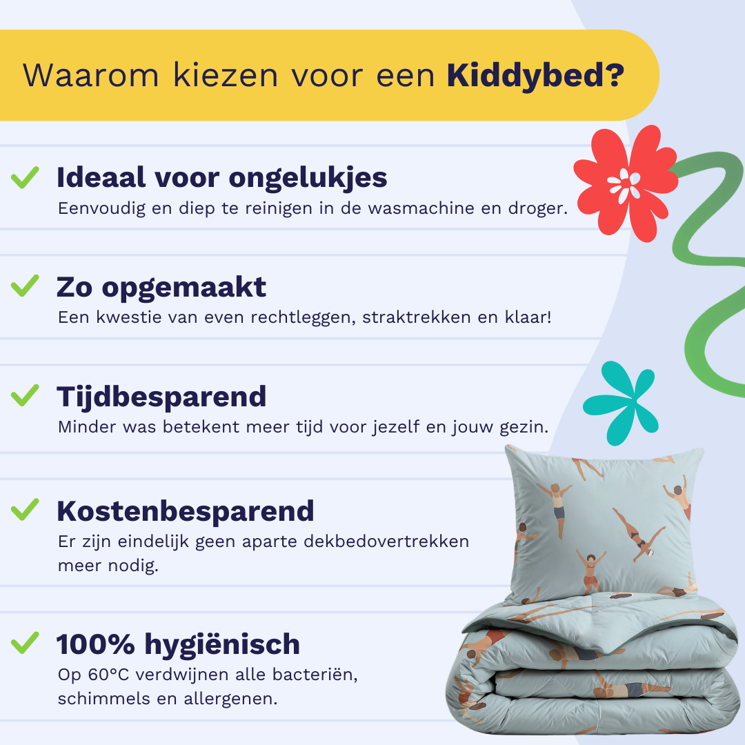 Zelesta Kiddybed Katoen - Swimmers